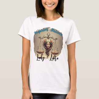 Playera Lady Libra T Shirt