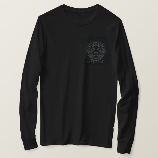 Playera Lux lejon Blsed lejon hdfbfjgmm vjfhdww T Shirt (Design framsida)