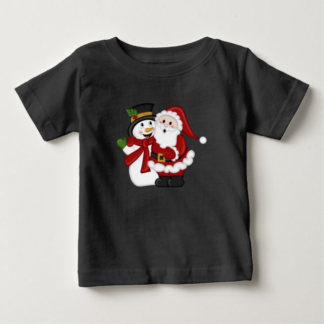 Playera Navideña para bebes Tröja (Framsida)