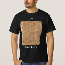 Playera P66 Jn 1:1-14 - Económica T Shirt
