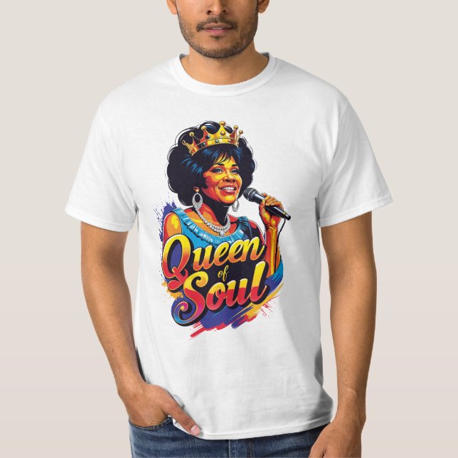 Playera  Queen of Soul T Shirt (Framsida)