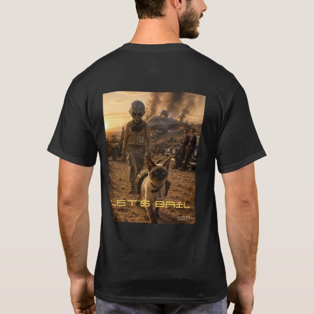 Playera Roswell T Shirt (Baksida)