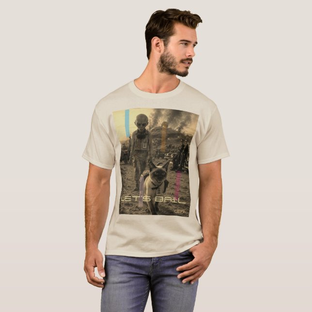 Playera Roswell T Shirt (Hel framsida)
