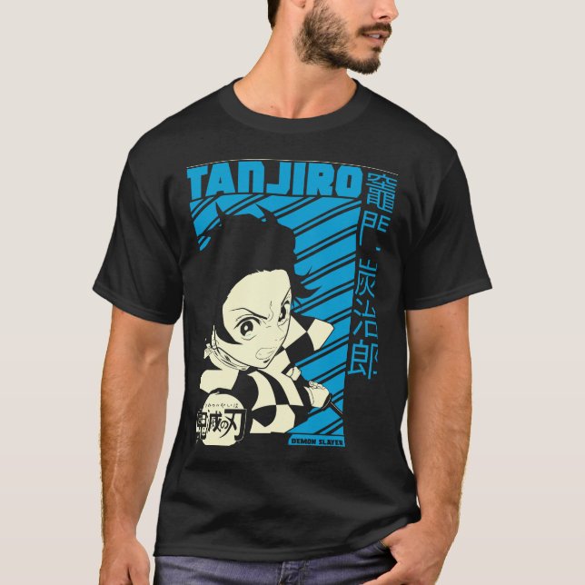 Playera - Tanjiro - Sublimanic T Shirt (Framsida)