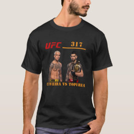 Playera UFC 317, Oliveria vs Topuria T Shirt