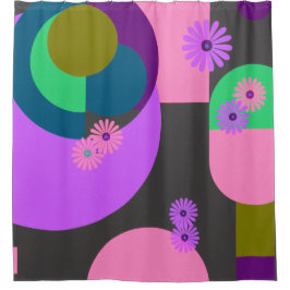 Playful Abstract Floral Shapes