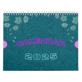 Playful and colorful, simple cheerful cute icons  kalender