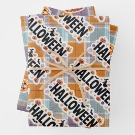 Playful Halloween Plaid