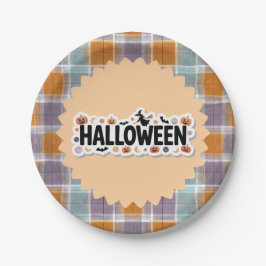 Playful Halloween Plaid