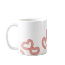 "PLAYFUL LITTLE HEARTS" Classic Mugg, 11 oz-kaffe