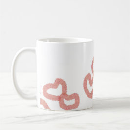 "PLAYFUL LITTLE HEARTS" Classic Mugg, 11 oz-kaffe Kaffemugg