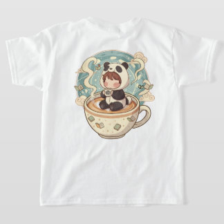 Playful Panda Coffee Kids' T-Shirt