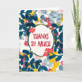 Playful Posies – Thank You So Much Kort