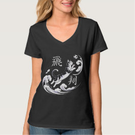 Playful Pouncing Cat Soccer Art - Women’s T-Shirt 