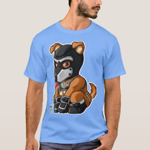 PLAYFUL PUPPY WHITE MASK BEARZOO SERIE T SHIRT