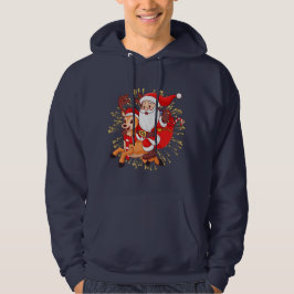 **"Playful Santa Claus Design – Fun and Festive Ch Hoodie