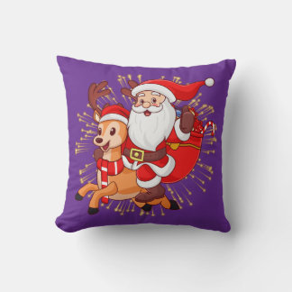 **"Playful Santa Claus Design – Fun and Festive Ch Kudde