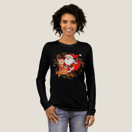 **"Playful Santa Claus Design – Fun and Festive Ch T Shirt