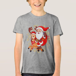 **"Playful Santa Claus Design – Fun and Festive Ch T Shirt