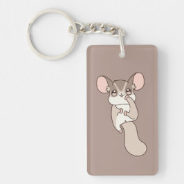 Playful Sugar Glider Cartoon Art