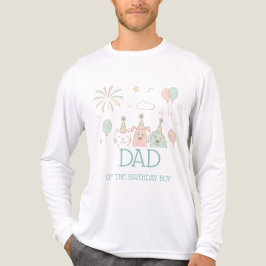 Playful Sweet 3rd Birthday Dad T Shirt
