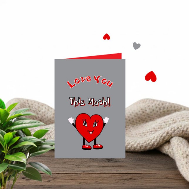 Playful Valentine’s Day Helgkort (Skapare uppladdad)