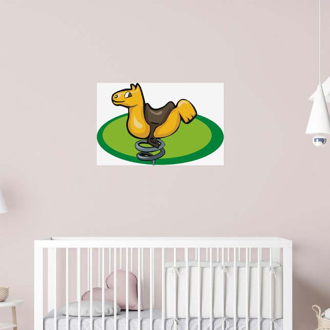 Playground Horse Vår Rider Poster (Skapare uppladdad)