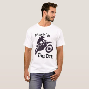 "Playin i smutsen" Dirtbike & Motorcross #5 T Shirt