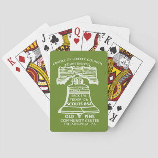 Playing Cards - Olive Green Casinokort
