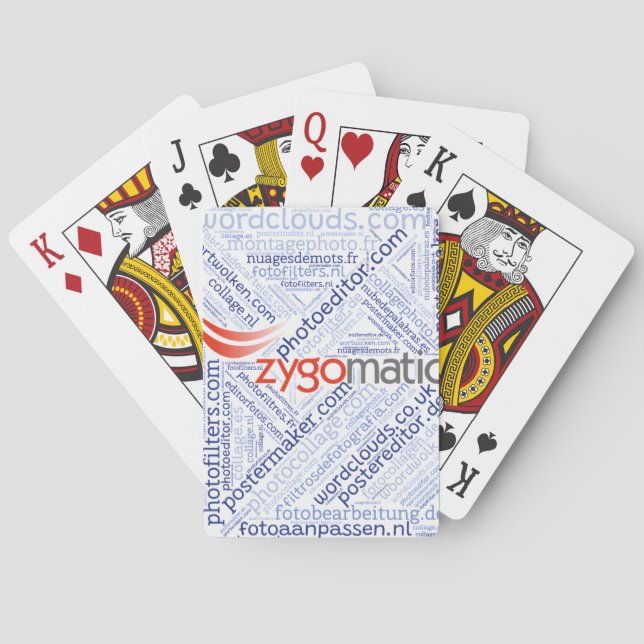 Playing cards (portrait) casinokort (Baksidan)