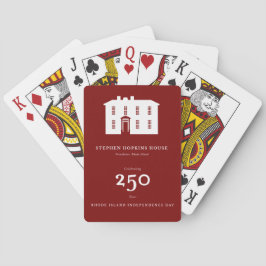 Playing Cards — Stephen Hopkins House Casinokort