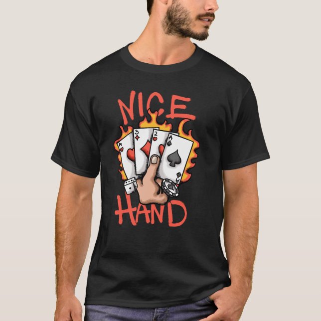Playing Cards streetwear  T Shirt (Framsida)