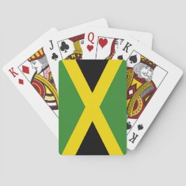 Playing Cards with flag of Jamaica Casinokort