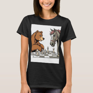 playing chess t shirt