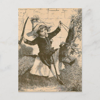 Playing Pony Games Vykort