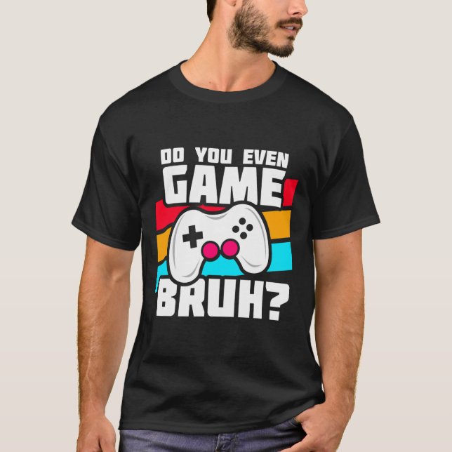 Playing Video Games - Pc Console Gaming - Funny Vi T Shirt (Framsida)