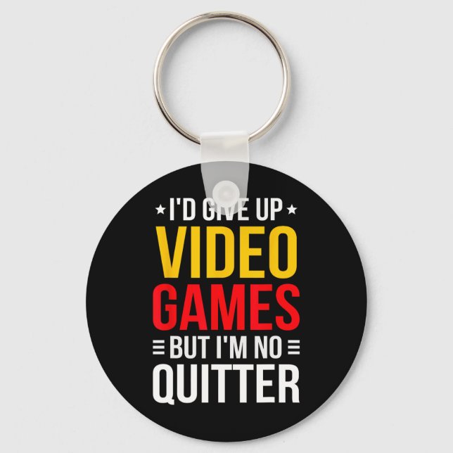 Playing Video Games - Video Gamer Meme - Funny Vid Nyckelring (Framsida)