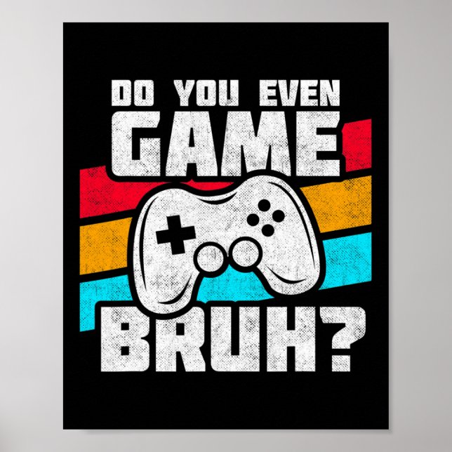 Playing Video Games - Video Gamer Meme - Funny Vid Poster (Framsidan)