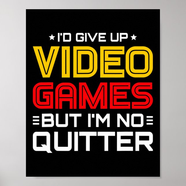 Playing Video Games - Video Gamer Meme - Funny Vid Poster (Framsidan)