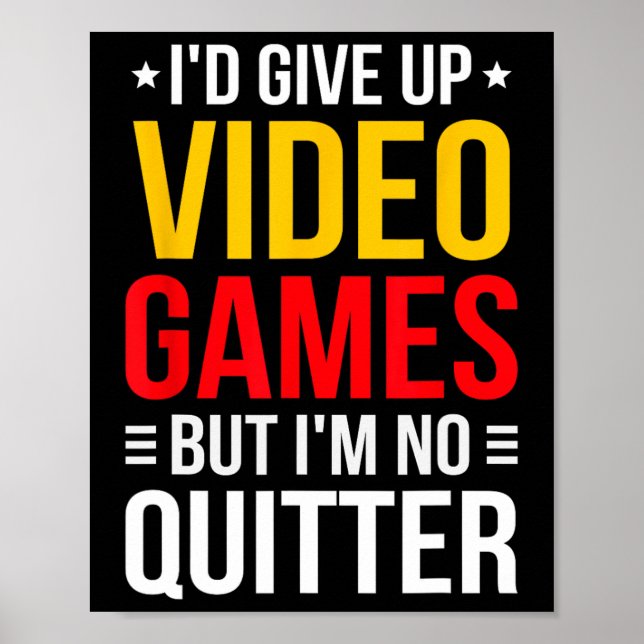 Playing Video Games - Video Gamer Meme - Funny Vid Poster (Framsidan)