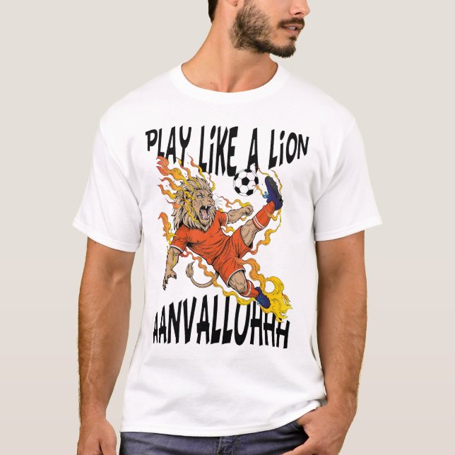 PlayLikeaLion T Shirt (Framsida)