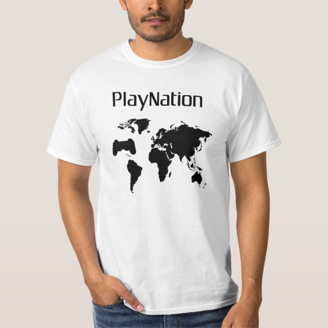 PlayNation T-tröja T Shirt (Framsida)