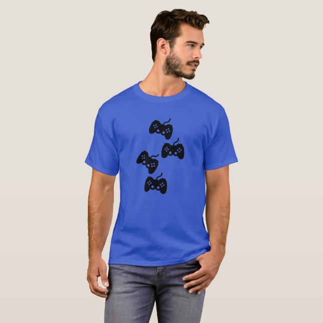Playstation kontrollanter tee shirt (Hel framsida)
