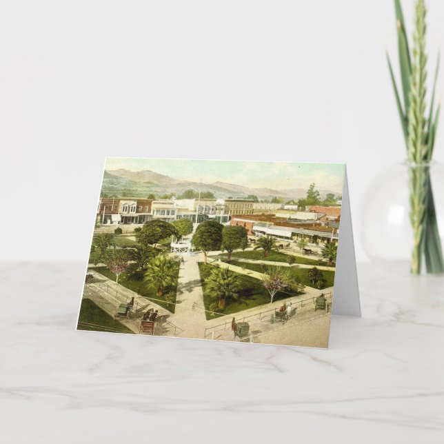 Plaza at Healdsburg Card Anteckningskort (Framsida)