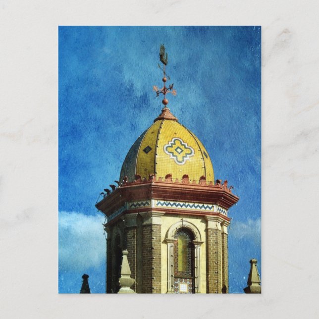 Plaza Byggande Vykort (Framsida)