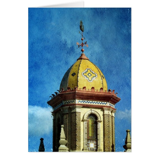 Plaza Byggnad Tillfällen Blank Inside Hälsningskort (Framsidan)