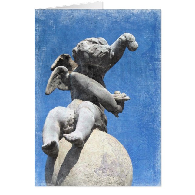 Plaza Cherub Hälsningskort (Framsidan)