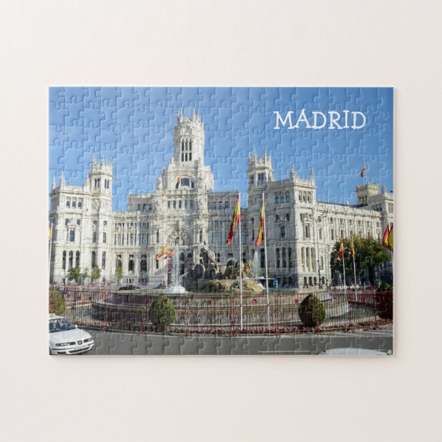 Plaza de Cibeles, Madrid Pussel (Horisontell)