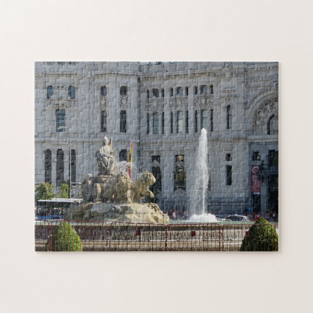 Plaza de Cibeles, Madrid Pussel (Horisontell)