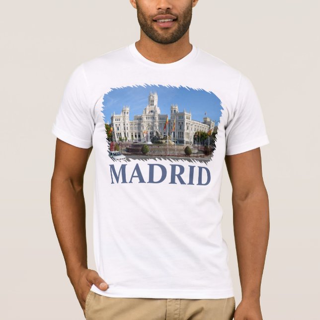 Plaza de Cibeles, Madrid T Shirt (Framsida)